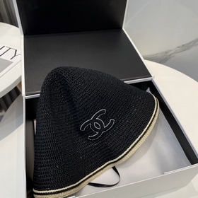 CHANEL Новая вязаная шляпа-котел. Изго