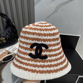 Новая вязаная шляпа-котел от CHANEL, и