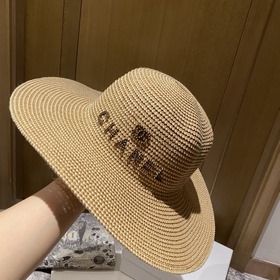 2026 Новая соломенная шляпа Chanel Lit