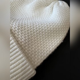 Кашемировая шапка Chanel 24B белого цв