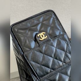 Сумка-хипстер из телячьей кожи, 25 см 