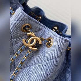 Джинсовая сумка в стиле хип-хоп за 25 