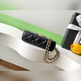 Сумка Kelly с ручкой 25B, мини, из кож
