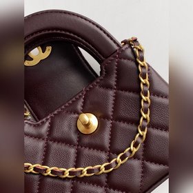 Сумка Kelly с ручкой 25B, мини, из кож