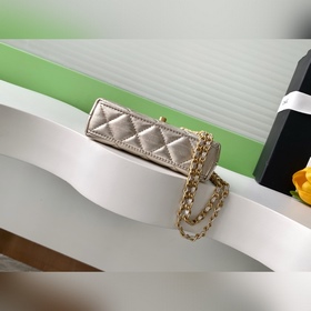 Сумка Kelly с ручкой 25B, мини, из кож