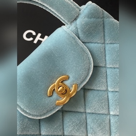 AS4416 Бархат CHANEL 24A Осенняя/зимня