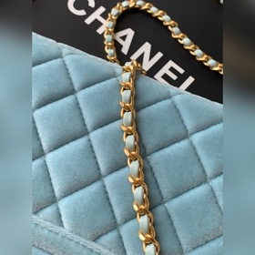 AS4416 Бархат CHANEL 24A Осенняя/зимня