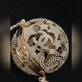 25a Звездная ажурная сферическая вечер