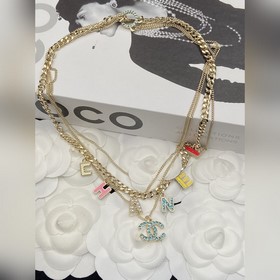 Набор из ожерелья и браслета Chanel En