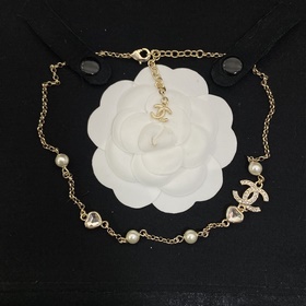Ожерелье Chanel Double C Heart  Очар