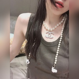 Наушники Chanel Pearl Necklace  Двух