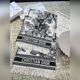 [Животные] DIOR CD Жаккардовый шарф 