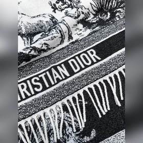 [Карта] DIOR CD Жаккардовый шарф с л