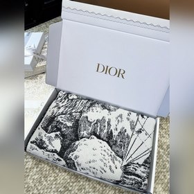 [Карта] DIOR CD Жаккардовый шарф с л