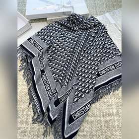 [Алфавит] DIOR CD Жаккардовый шарф с
