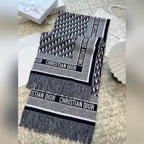 [Алфавит] DIOR CD Жаккардовый шарф с
