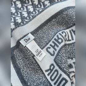 [Алфавит] DIOR CD Жаккардовый шарф с