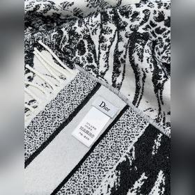 [Карта] DIOR CD Жаккардовый шарф с л