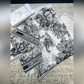 [Животные] DIOR CD Жаккардовый шарф 