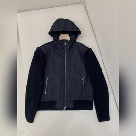 Куртка Dior с капюшоном из жаккардовог