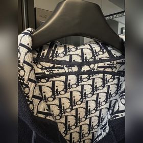 Dior 25FW Жаккардовый двусторонний кар