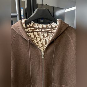 Dior 25Fw Жаккардовый двусторонний кар
