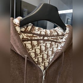 Dior 25Fw Жаккардовый двусторонний кар