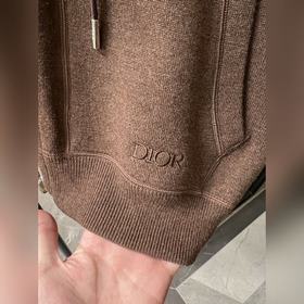 Dior 25Fw Жаккардовый двусторонний кар
