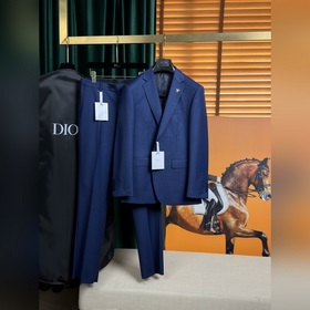Мужской твидовый шерстяной костюм Dior