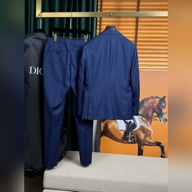Мужской твидовый шерстяной костюм Dior