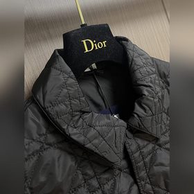 Черная куртка Dior из технической ткан