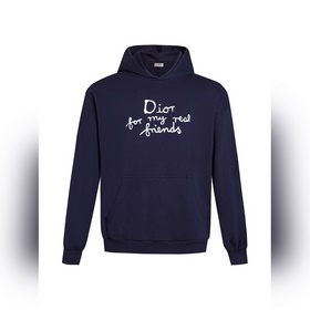 DIOR 26SS Однотонная толстовка с капюш