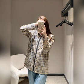 Рубашка DIOR 26SS из хлопчатобумажной