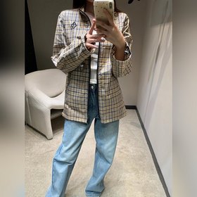 Рубашка DIOR 26SS из хлопчатобумажной