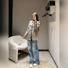 Рубашка DIOR 26SS из хлопчатобумажной 