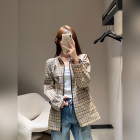 Рубашка DIOR 26SS из хлопчатобумажной 