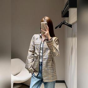 Рубашка DIOR 26SS из хлопчатобумажной 