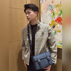 Рубашка DIOR 26SS из хлопковой смеси с