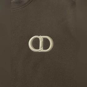Мужская футболка Dior Classic с вышивк