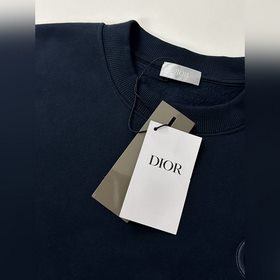 Мужская футболка Dior Classic с вышивк
