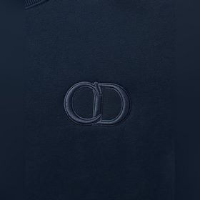 Мужская футболка Dior Classic с вышивк