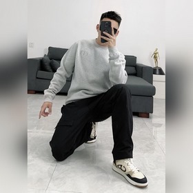 Мужская футболка Dior Classic с вышивк