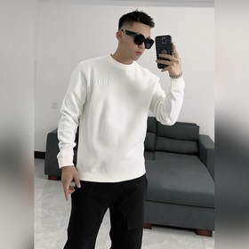 Мужская футболка Dior Classic с вышивк