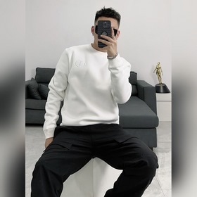 Мужская футболка Dior Classic с вышивк