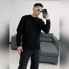 Мужская футболка Dior Classic с вышивк