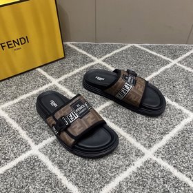 Мужские мокасины Fendi с минималистичн