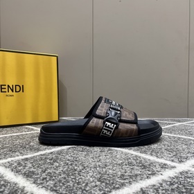 Мужские мокасины Fendi с минималистичн