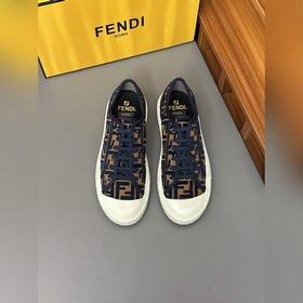 Мужские кроссовки FENDI Match на шнурк