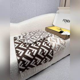 Классический кашемировый шарф Fendi с 
