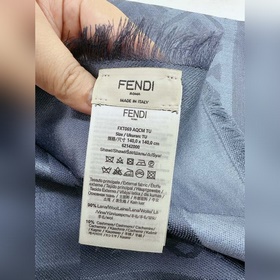 Fendi 25 Новый FF Золотой и серебряный